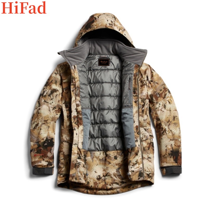 Camouflage Hunting Jacket - Kullanıma hazır orman açık hava avcılık