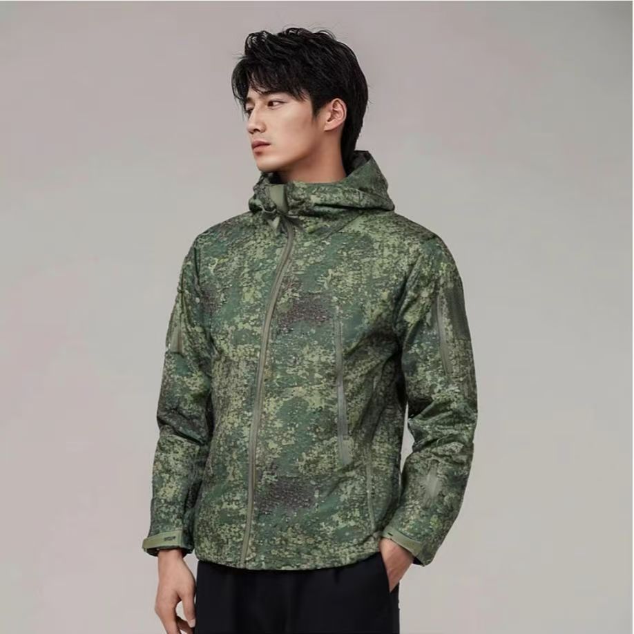 Camouflage Hunting Jacket - 5XL 6XL Rus Kamuflaj Taktik Üniforma