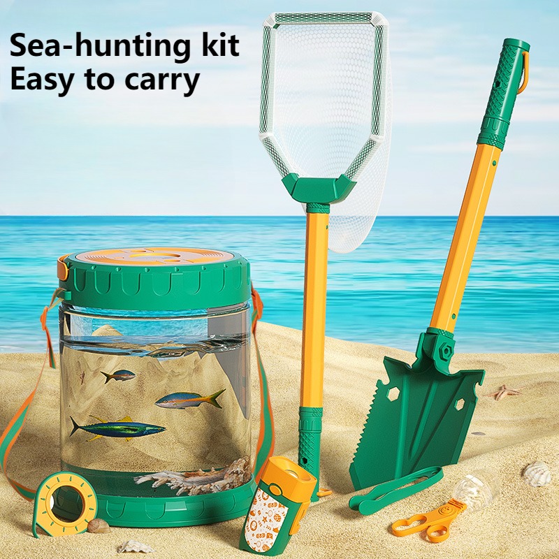 Outdoor Hunting Equipment - Deniz seti çocuk oyuncakları yakalamak plaj