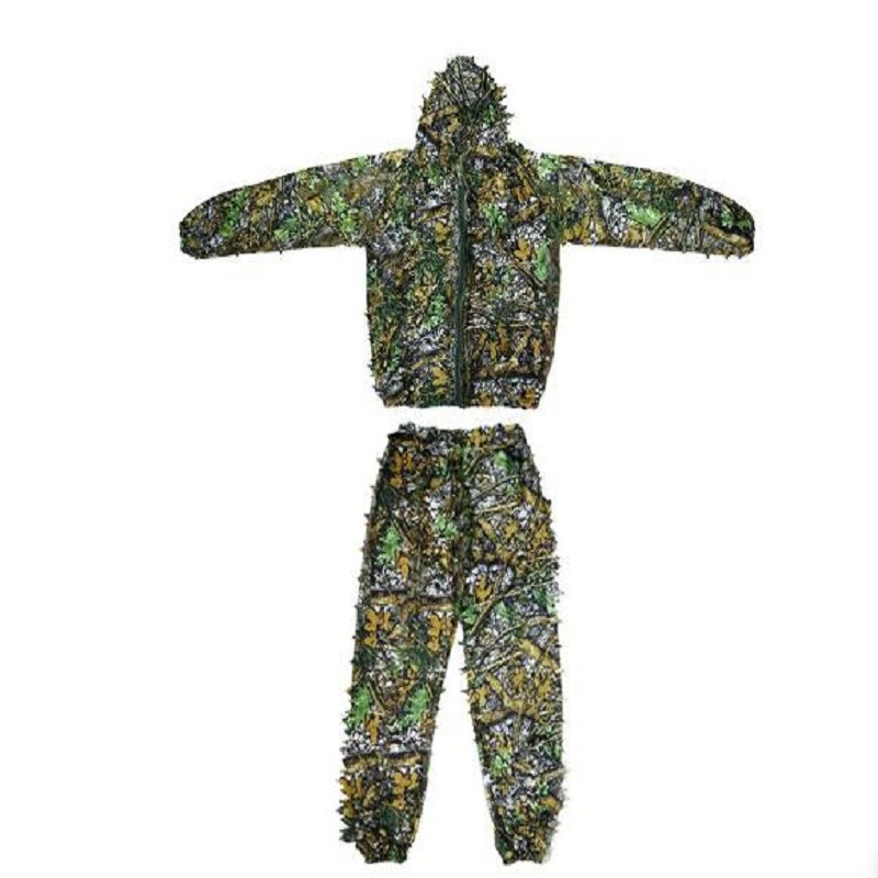 Camouflage Hunting Jacket - 3D Av Kıyafetleri Keskin Nişancı Airsoft