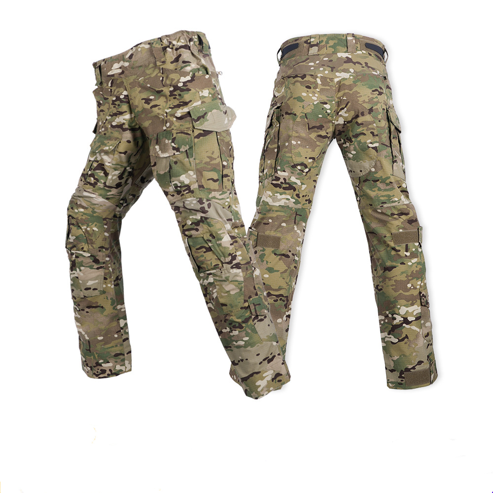 Hunting Outdoor Clothing - Erkekler Savaş Pantolon Diz Pedleri Ile