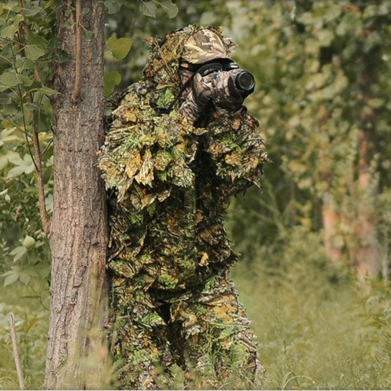 Camouflage Hunting Jacket - Erkek kadın çocuk açık Ghillie Suit