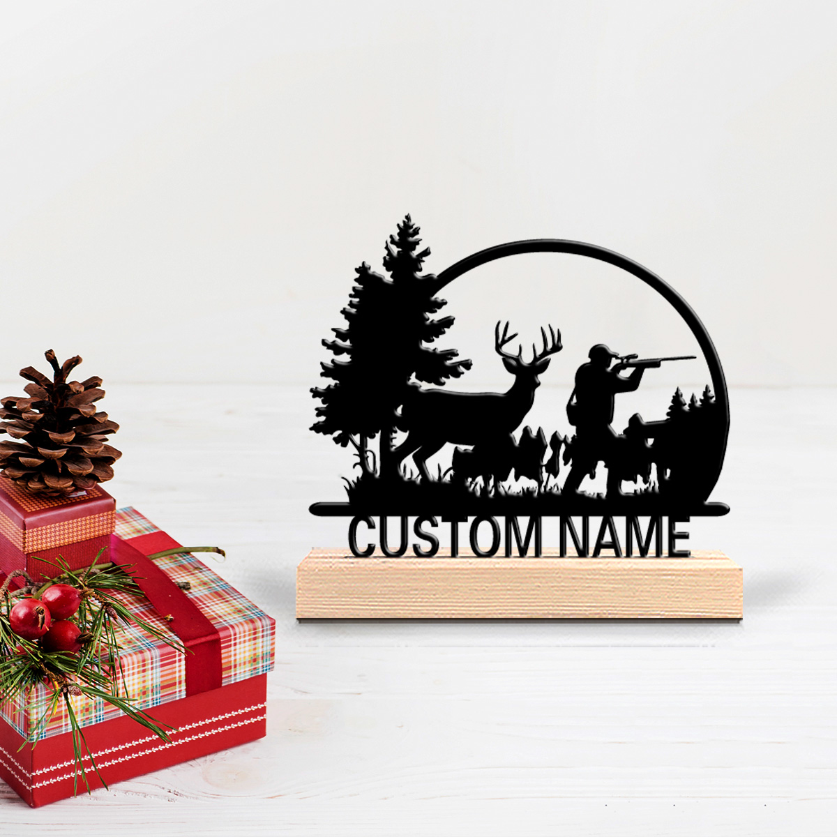 Hunting Outdoor Decor - 1 adet Moda Kişiselleştirilmiş Özel Avcı