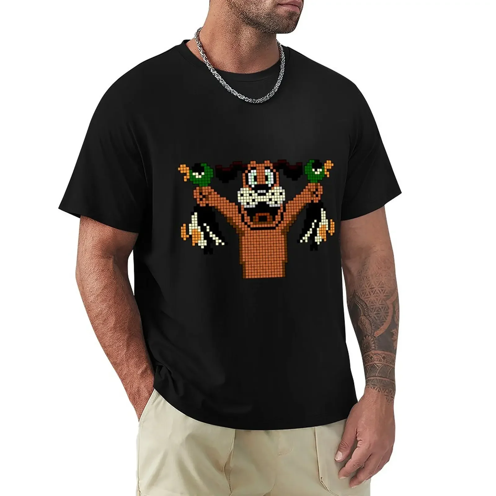 Hunting Outdoor Clothing - Ördek avı-Video oyunu köpek T-Shirt erkek