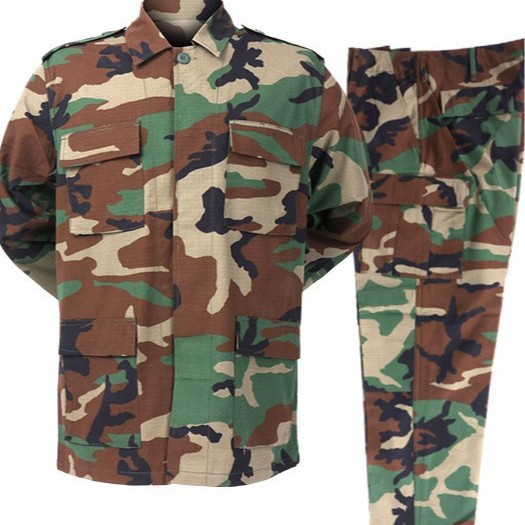 Hunting Outdoor Clothing - Erkek BDU Kamuflaj 2 Parça Takım