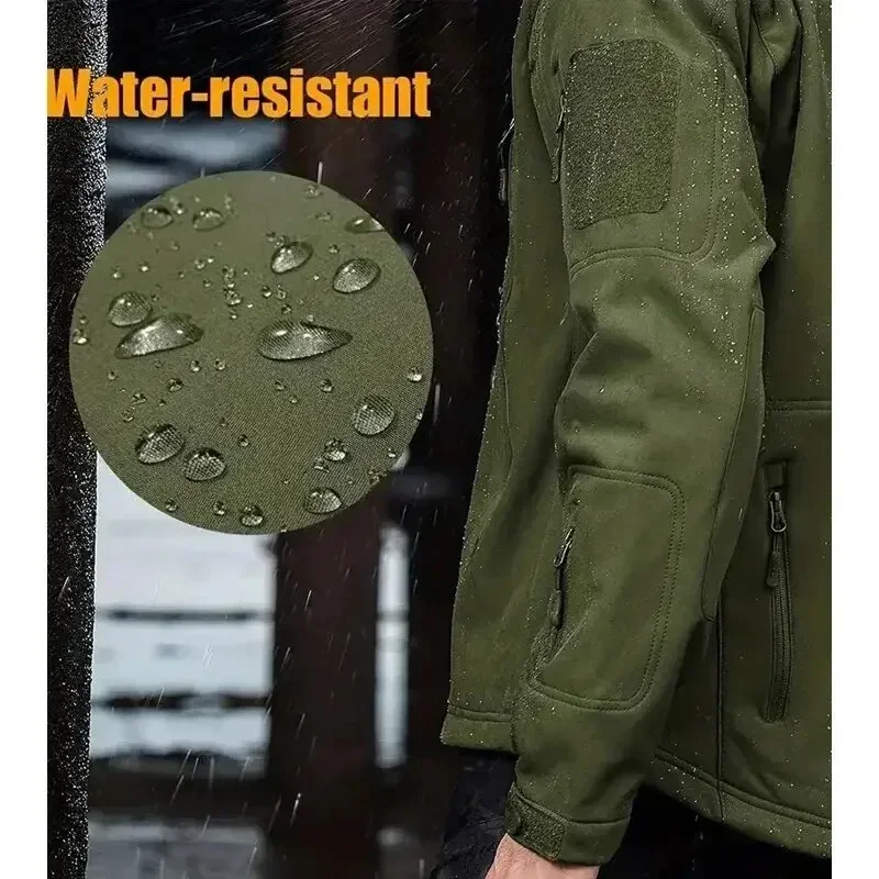 5XL 6XL Rus Kamuflaj Taktik Ün - Camouflage Hunting Jacket incelemesi ve fiyatı