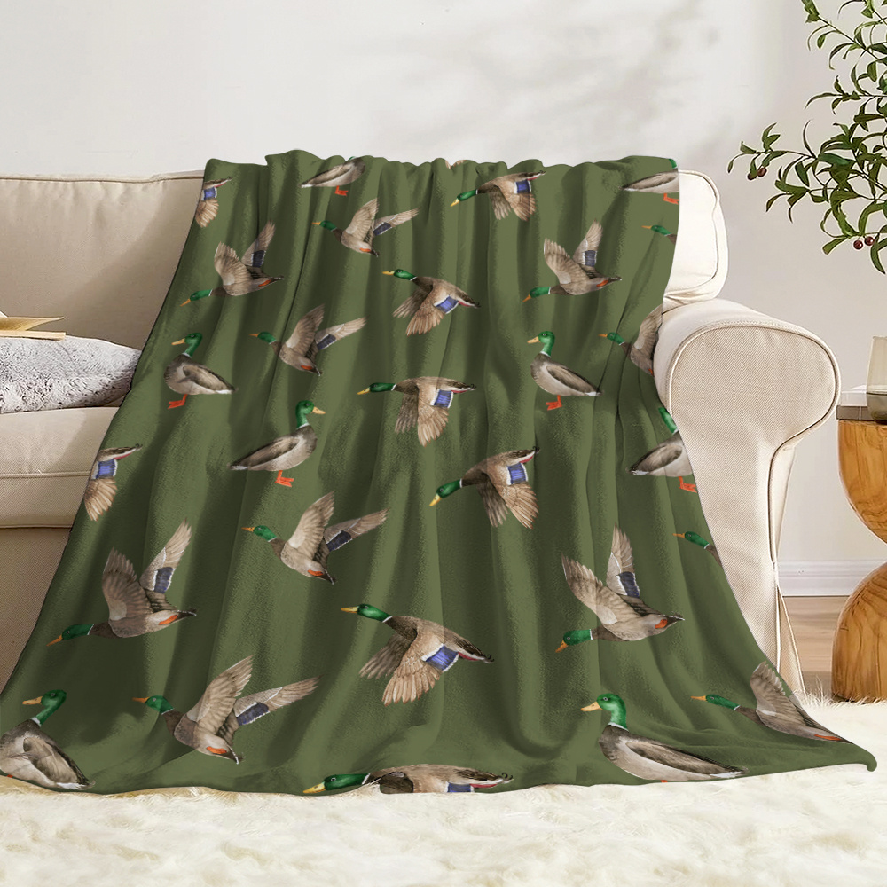 Yeşilbaş Ördek Polar Battaniye - Hunting Outdoor Decor incelemesi ve fiyatı