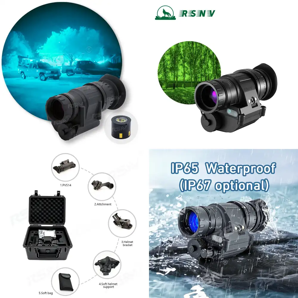 RSNV PVS14 Kullanıma Hazır Baş - Monocular Night Vision incelemesi ve fiyatı