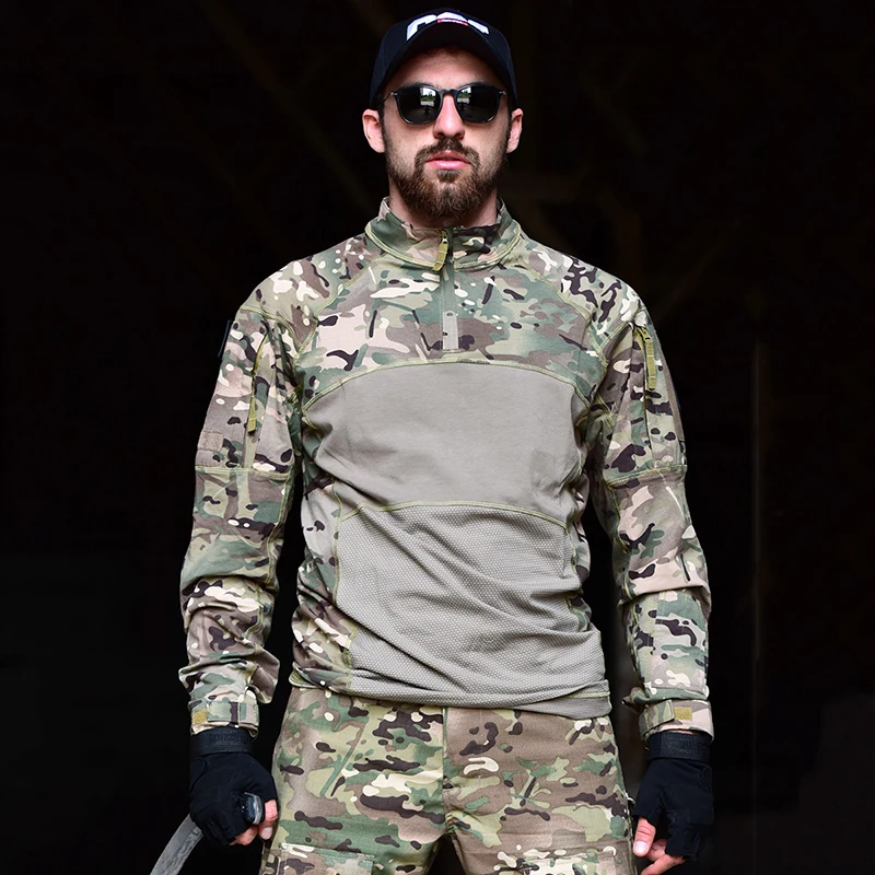 Erkek Kamuflaj Avcılık Savaş T - Hunting Outdoor Clothing incelemesi ve fiyatı