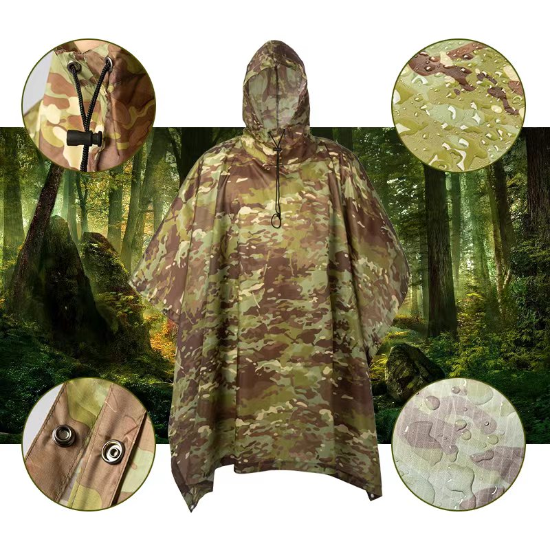 Açık nefes kamuflaj panço Jung - Hunting Outdoor Clothing incelemesi ve fiyatı