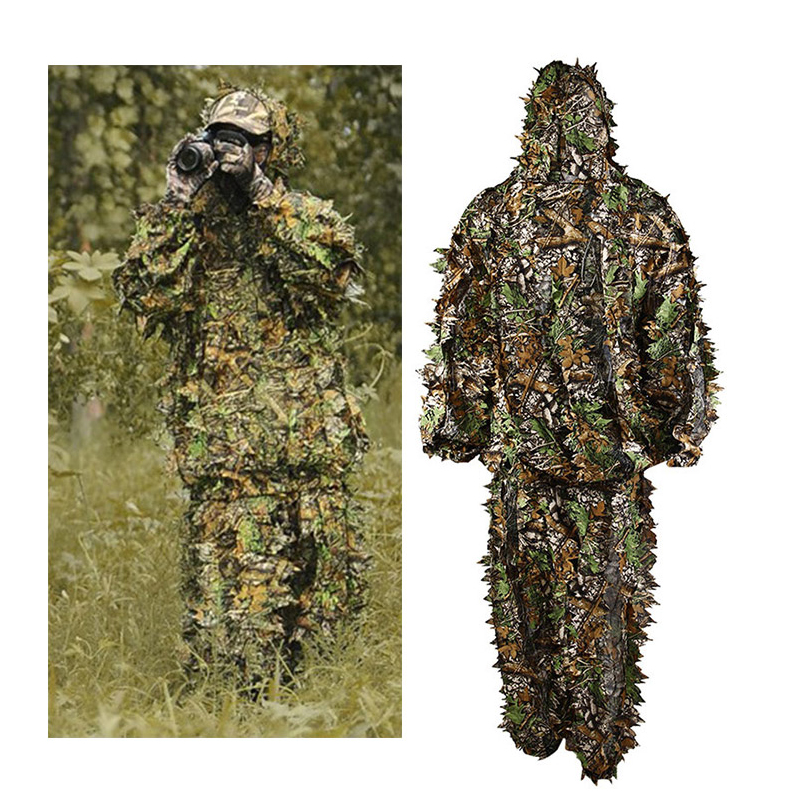 Erkek kadın çocuk açık Ghillie - Camouflage Hunting Jacket incelemesi ve fiyatı
