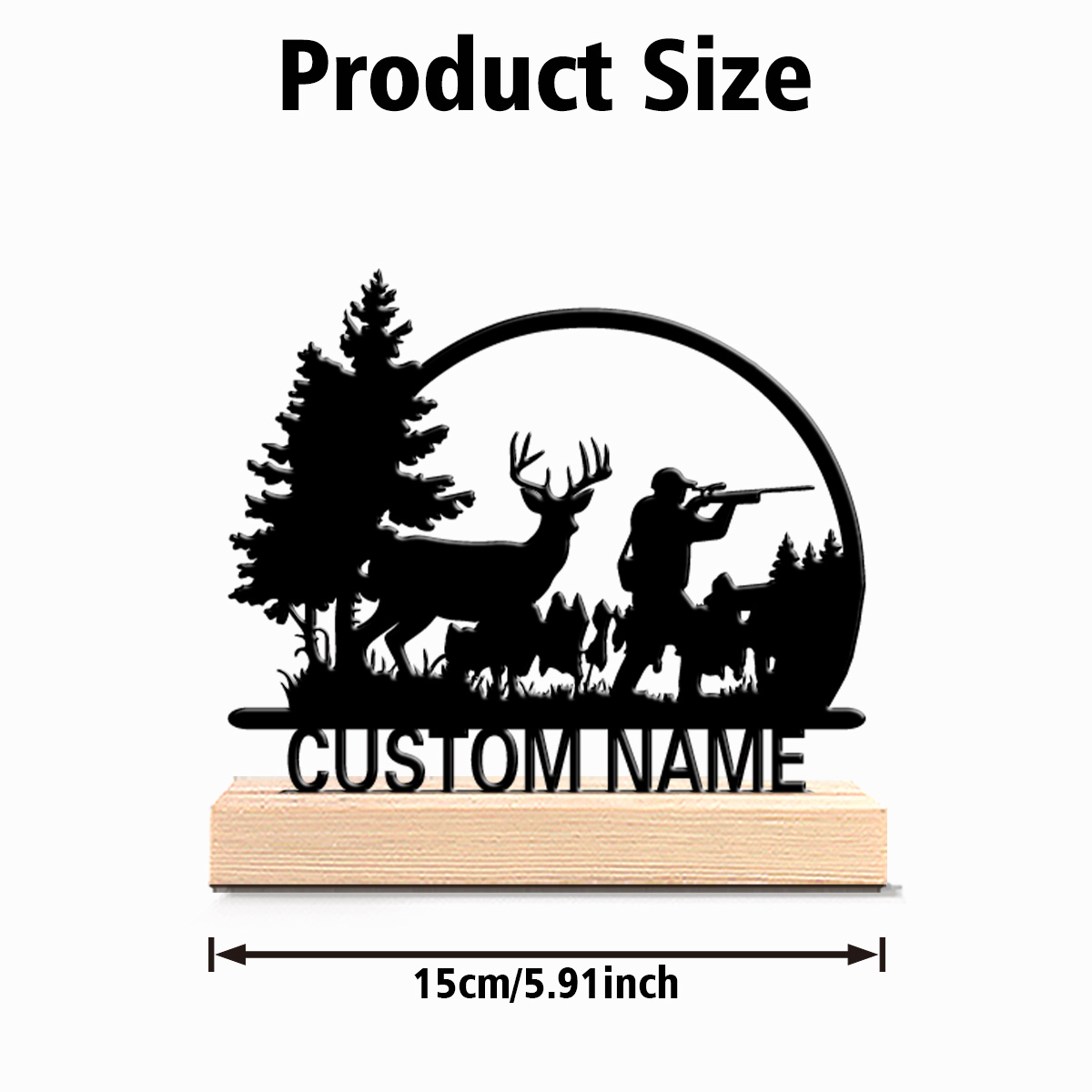 1 adet Moda Kişiselleştirilmiş - Hunting Outdoor Decor incelemesi ve fiyatı